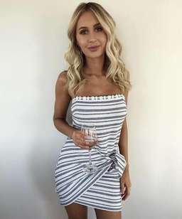 Bec and Bridge Sabino Wrap Dress Print Size 8  for rent on The Volte - image 2