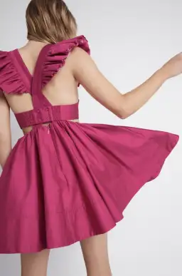 Aje Midsummer Dress Pink Size 6