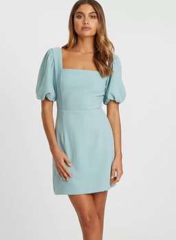 Tussah Haydee Mini Dress Blue Size 10 for rent on The Volte - image 1