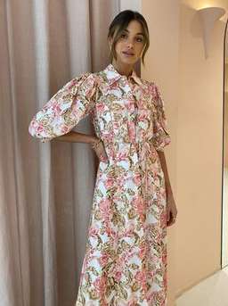 Significant Other Deanna Dress Maxi Dress Print Size 10 for rent on The Volte - image 2