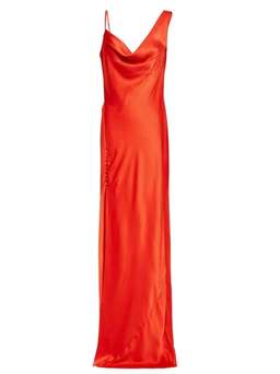 Jay Godfrey Justine Dress Orange Size 6