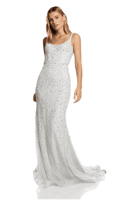Kyha Studios Clio Gown White Size 8 for rent on The Volte - image 3