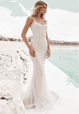 Kyha Studios Clio Gown White Size 8 for rent on The Volte - image 1