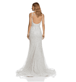 Kyha Studios Clio Gown White Size 8 for rent on The Volte - image 4