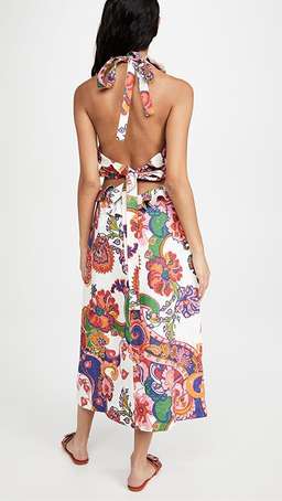 Zimmermann  THE LOVESTRUCK TIE BACK MIDI for rent on The Volte - image 3