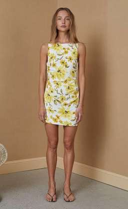 Bec & Bridge Daphne Mini Dress Print Size 8 for rent on The Volte - image 1