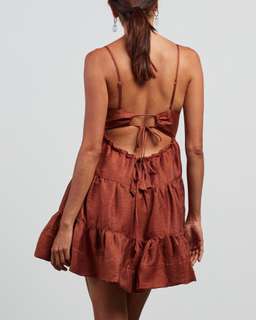 Elsa Tiered Mini Dress for rent on The Volte - image 1