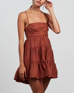 Elsa Tiered Mini Dress for rent on The Volte - image 3