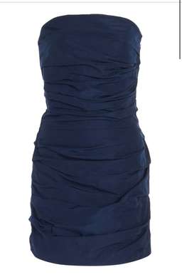 GEORGIA ALICE Betty Draped Taffeta Mini Dress for rent on The Volte - image 3