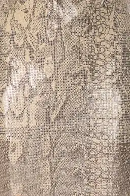 Misha Leda Glo Mesh Mini Dress Snakeskin Print Size 8 for rent on The Volte - image 3