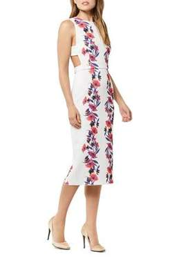 YEOJIN BAE Adele Double Crepe Floral Dress