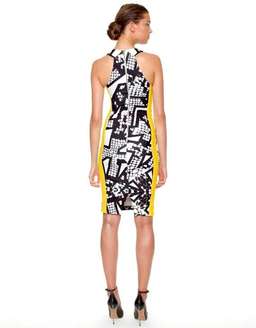 By Johnny Python Panel Dress Print Size 8 for rent on The Volte - image 3