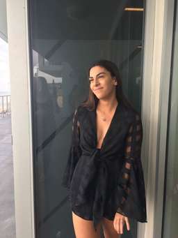 Perseus Tie Front Playsuit for rent on The Volte - image 3