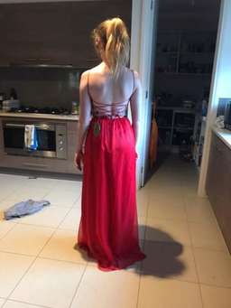 Red Bariano Dress for rent on The Volte - image 1