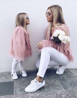 UNREAL FUR UNREAL DREAM JACKET – PINK size medium  for rent on The Volte - image 1