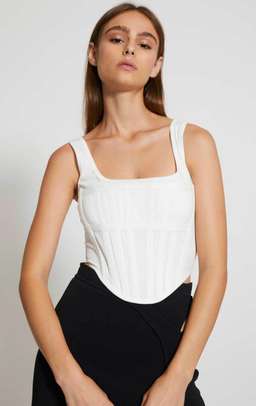 Dion Lee - Rib Jersey Corset (Size 6) for rent on The Volte - image 2