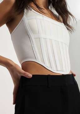 Dion Lee - Rib Jersey Corset (Size 6) for rent on The Volte - image 3