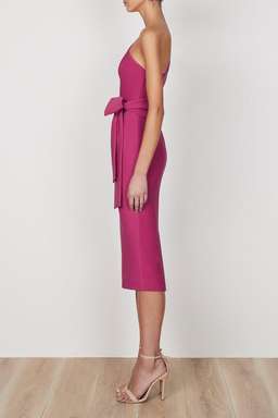 Shona Joy Lucy One Shoulder Midi Dress  for rent on The Volte - image 3
