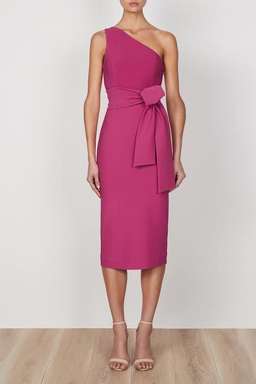 Shona Joy Lucy One Shoulder Midi Dress  for rent on The Volte - image 1