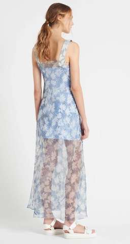 Sir The Label Anais Maxi Dress Blue Size 0 / AU 6 for rent on The Volte - image 3