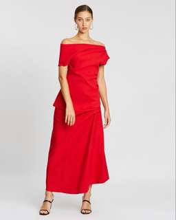 Acler Thistle Skirt Red size 10