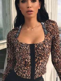 I Am Gia Chelsea Corset Top Print Size 8 for rent on The Volte - image 6