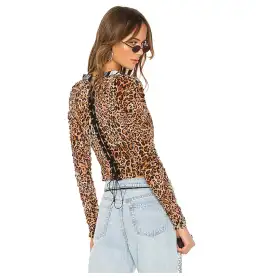 I Am Gia Chelsea Corset Top Print Size 8 for rent on The Volte - image 4