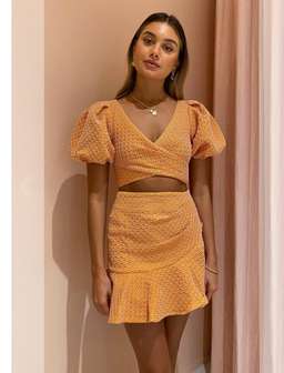 Significant Other Gianna Set orange size 6