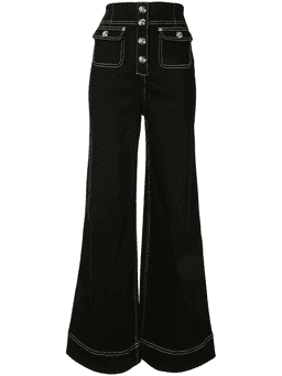 Alice McCall Rock With You Wide Leg Jeans Black Size 10 for rent on The Volte - image 3