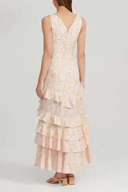 Acler Clairmont Top and Skirt Set Print Size 8 for rent on The Volte - image 5