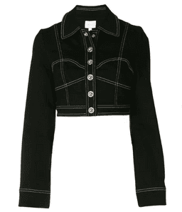 Alice McCall Rock With You Jacket Black Size 8 for rent on The Volte - image 3