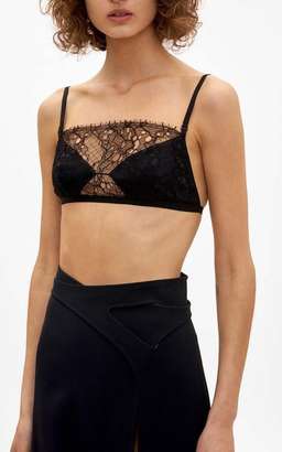 Dion Lee Marrow Lace Bandeau Top Black Size 8 for rent on The Volte - image 1