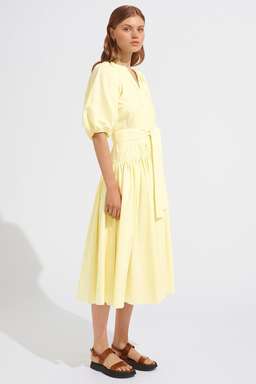 Steele Lemon Selma Dress Yellow Size 10
