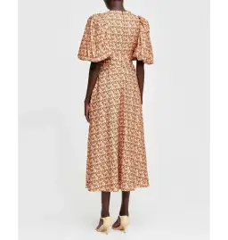 Acler Everett Midi Dress Print Size AU 12 for rent on The Volte - image 3