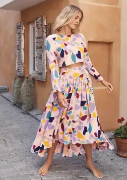 Mister Zimi Winter Betsy Set Venice Print Size 14  for rent on The Volte - image 1