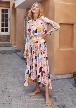 Mister Zimi Winter Betsy Set Venice Print Size 14  for rent on The Volte - image 2