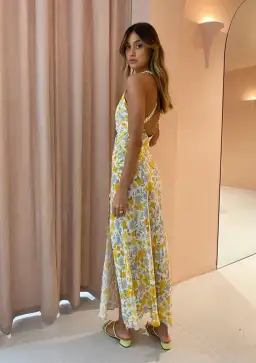 Bec & Bridge Cali Sun Maxi Dress Floral Print Size 10 for rent on The Volte - image 2