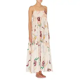 Skye and Staghorn Lottie Tiered Maxi Dress Print Size 8 for rent on The Volte - image 2