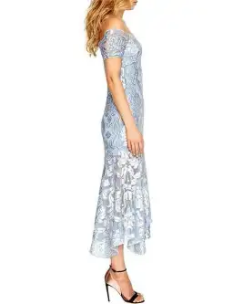 Alice McCall Fleur De Lys Dress Blue Size 10