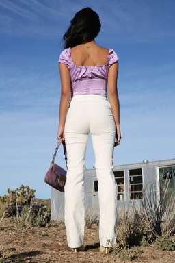 I. AM. GIA Naomi Top | Lilac | Medium for rent on The Volte - image 4