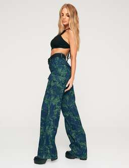 I.AM.GIA Sinead Pants Green Tiger Size S / AU 8 for rent on The Volte - image 2