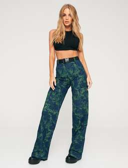 I.AM.GIA Sinead Pants Green Tiger Size S / AU 8 for rent on The Volte - image 1