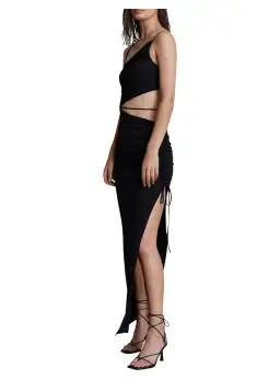 Bec & Bridge Dilkon Maxi Dress Black Size AU 6 for rent on The Volte - image 2
