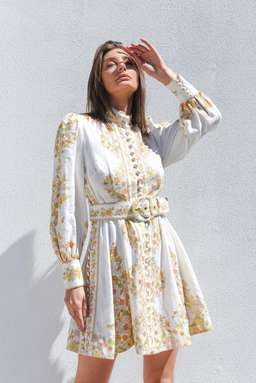 Zimmermann Super Eight Tubular Mini Dress - Size 0 