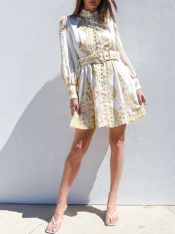 Zimmermann Super Eight Tubular Mini Dress - Size 0 