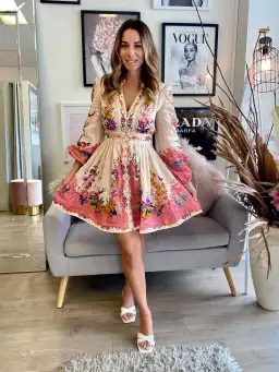 Zimmermann Tropicana Mini Dress - Size 0  for rent on The Volte - image 1