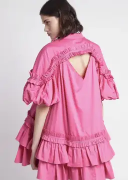 Aje Heritage Mini Dress Pink Size 8