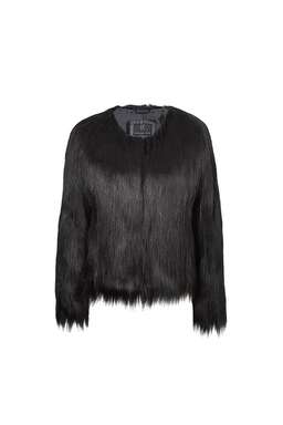 Unreal Fur Unreal Dream Jacket Black Sz 6 for rent on The Volte - image 1