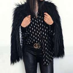 Unreal Fur Unreal Dream Jacket Black Sz 6 for rent on The Volte - image 2