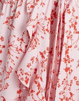 Tussah Sondra Mini Dress Pink Floral Size 12 for rent on The Volte - image 6